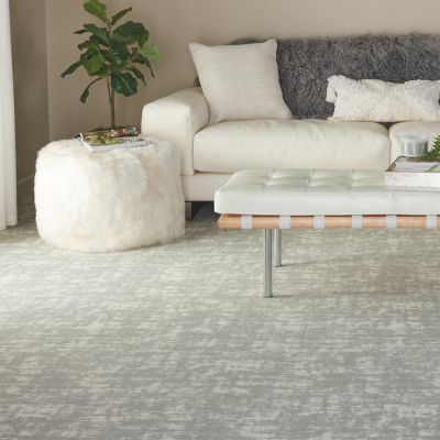 patterned carpet in a stylish Dryden living room